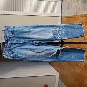 BDG Uban Outfitters Slim Straight Distressed Jeans Size 28